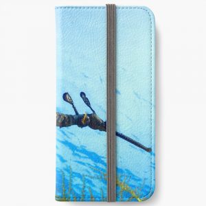 iphone protective card wallet case weedy seadragon print